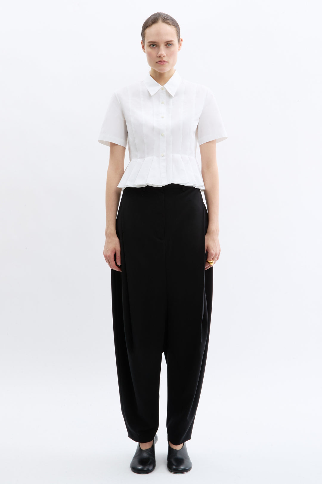 Lulu Shirt in Lux Poplin