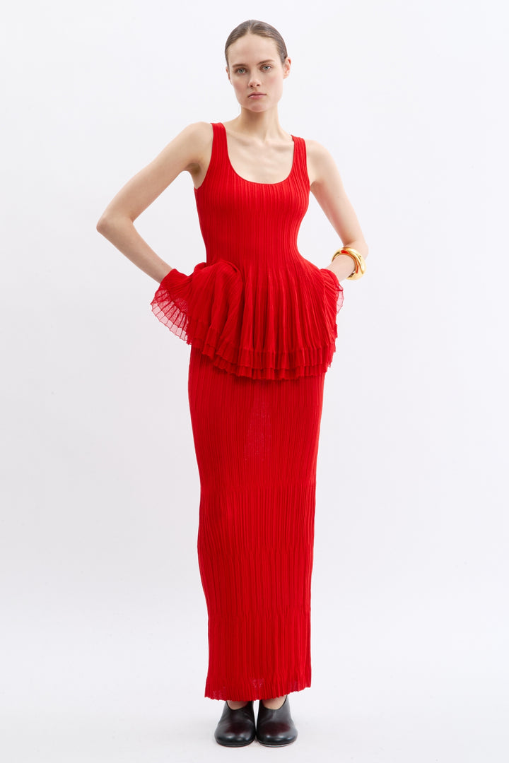 Kishi Knit Layered Gown