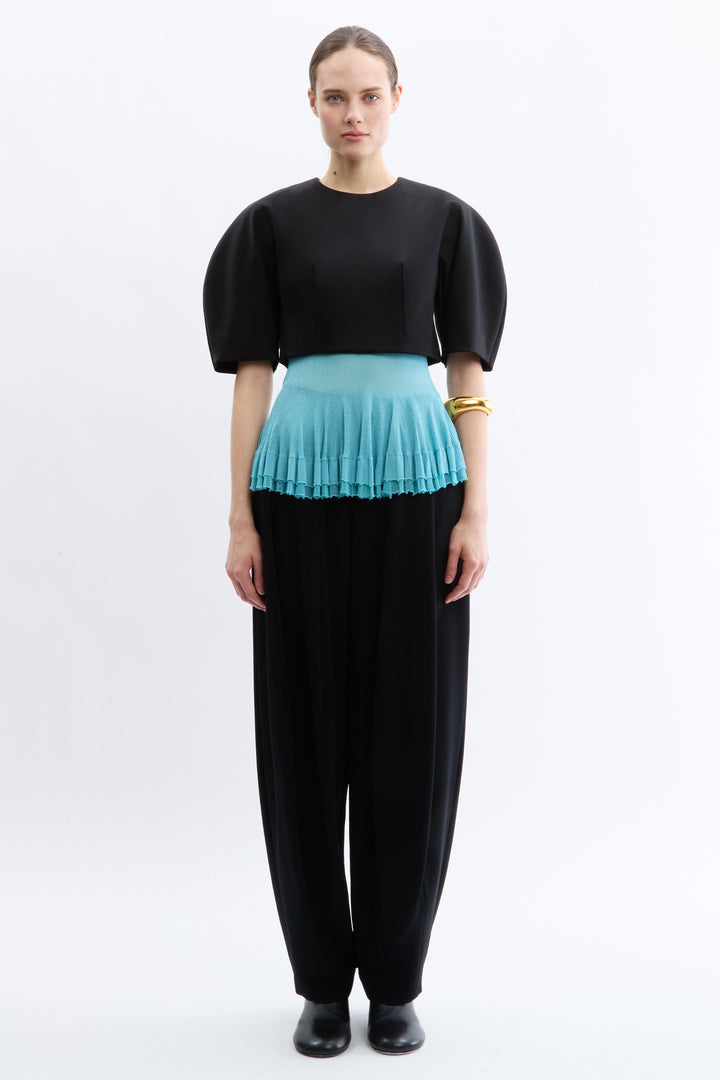 Kaes Blouse in Cotton Sateen