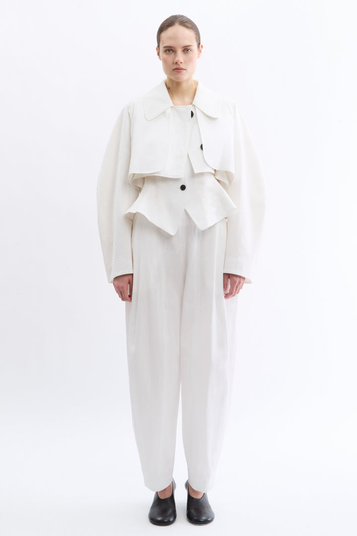 Beckett Cropped Trench