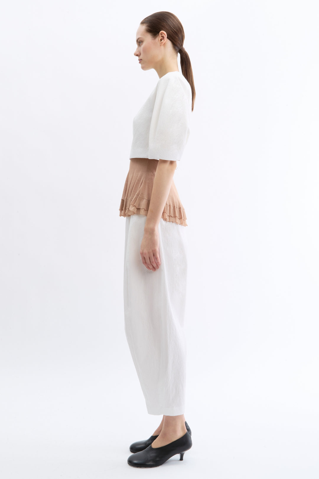 Kaes Blouse in Cotton Jacquard