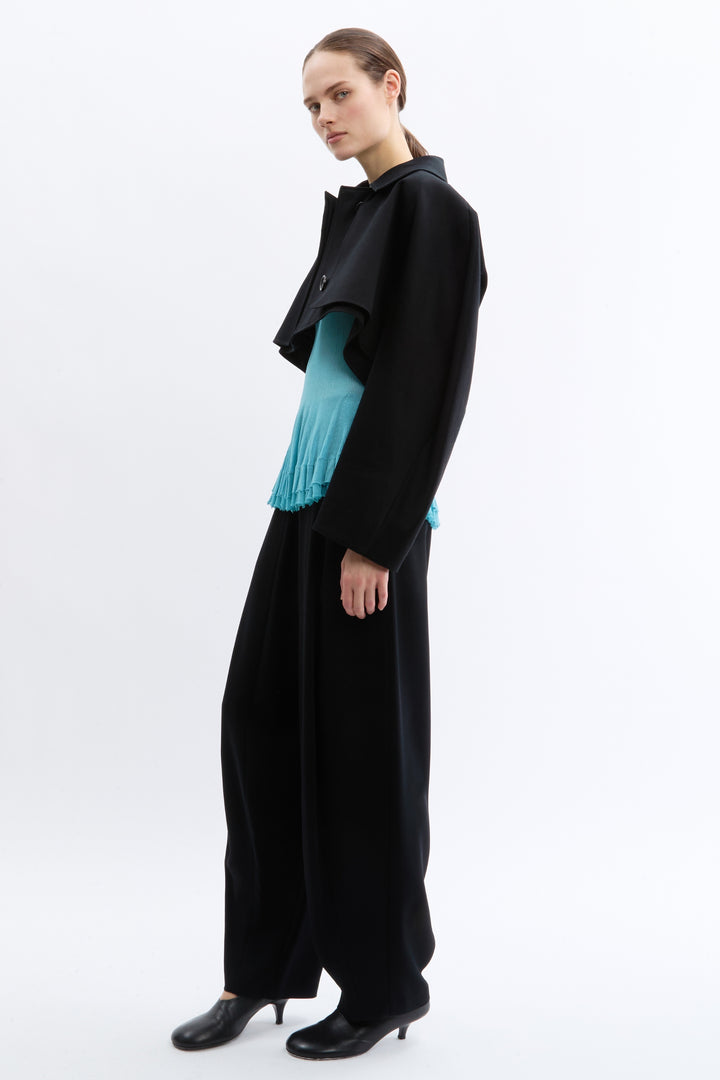 Beckett Cropped Trench