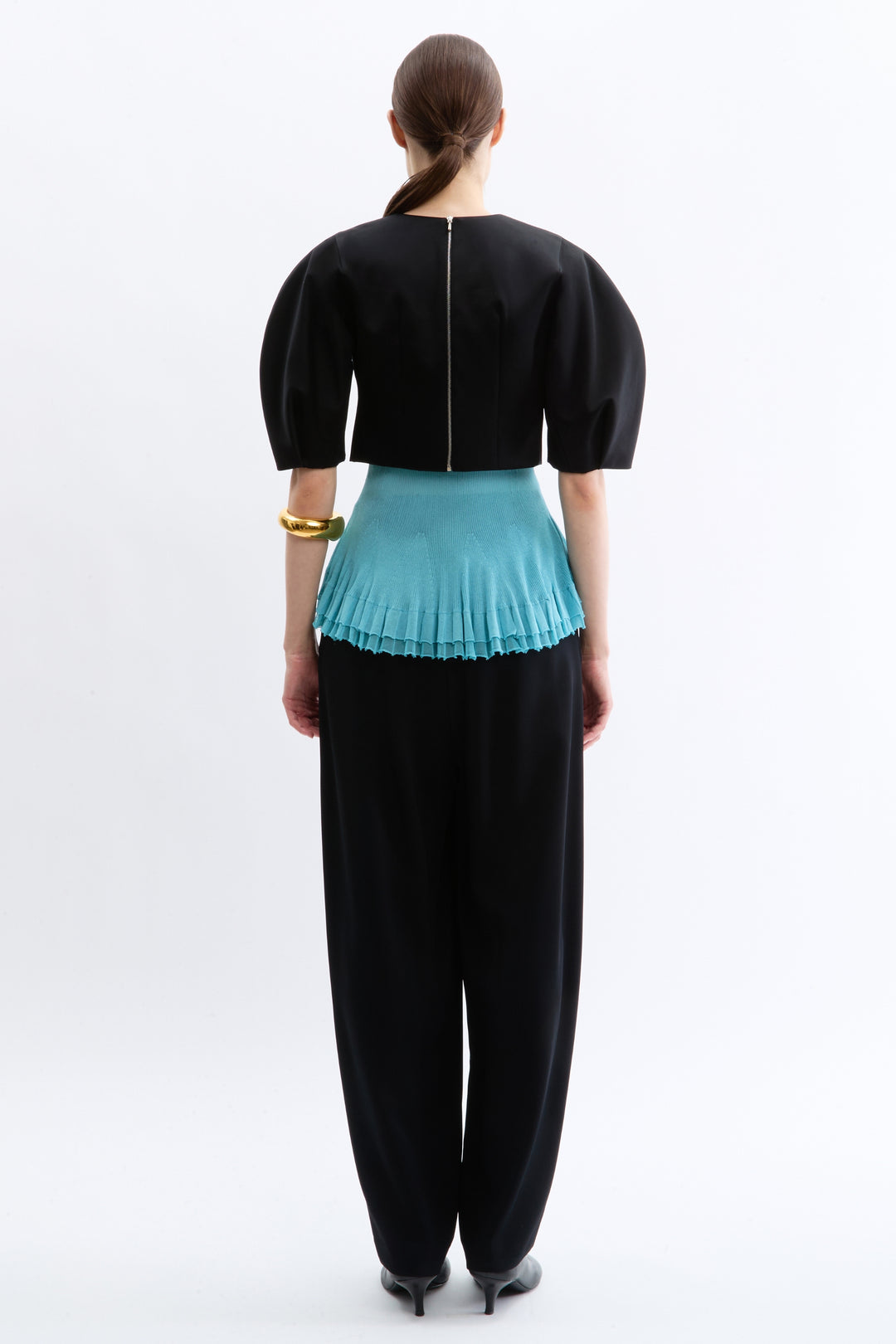Kaes Blouse in Cotton Sateen