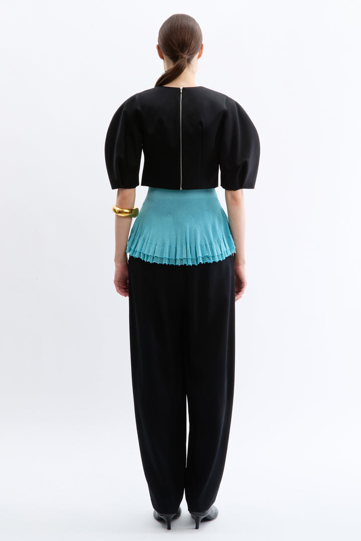 Kaes Blouse in Cotton Sateen