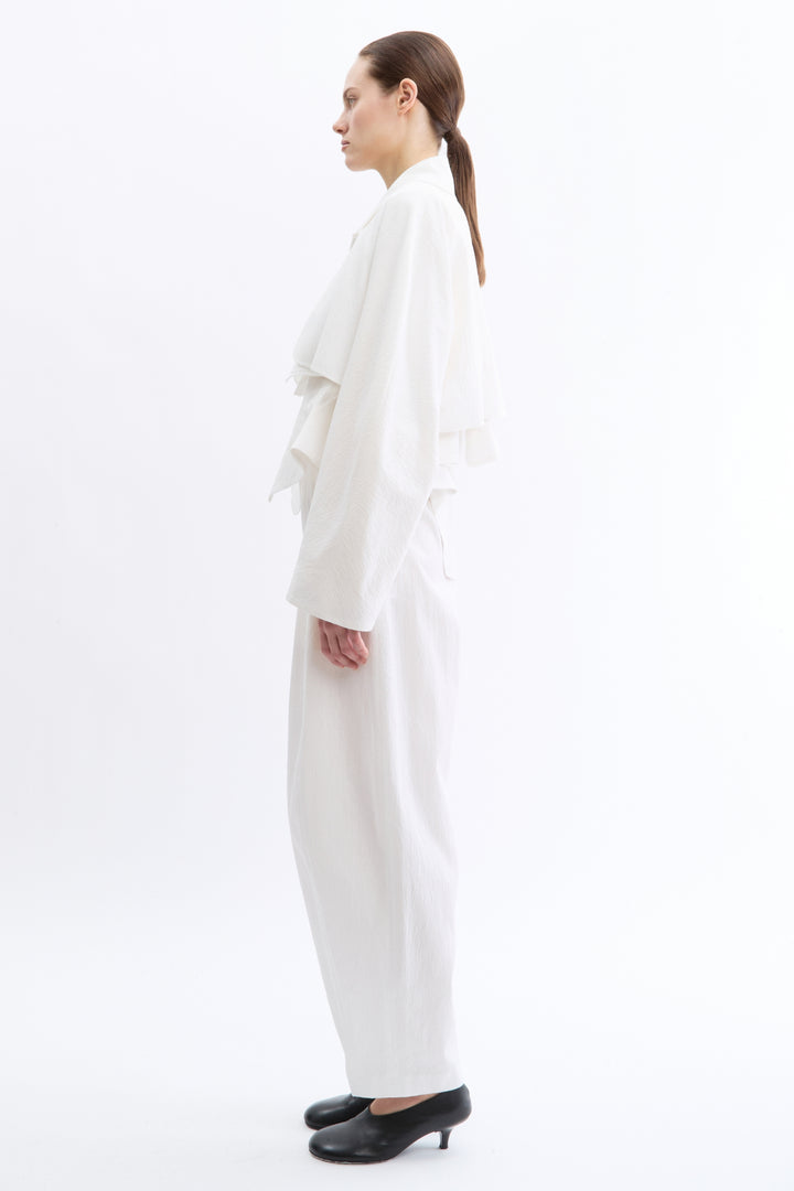 Beckett Cropped Trench