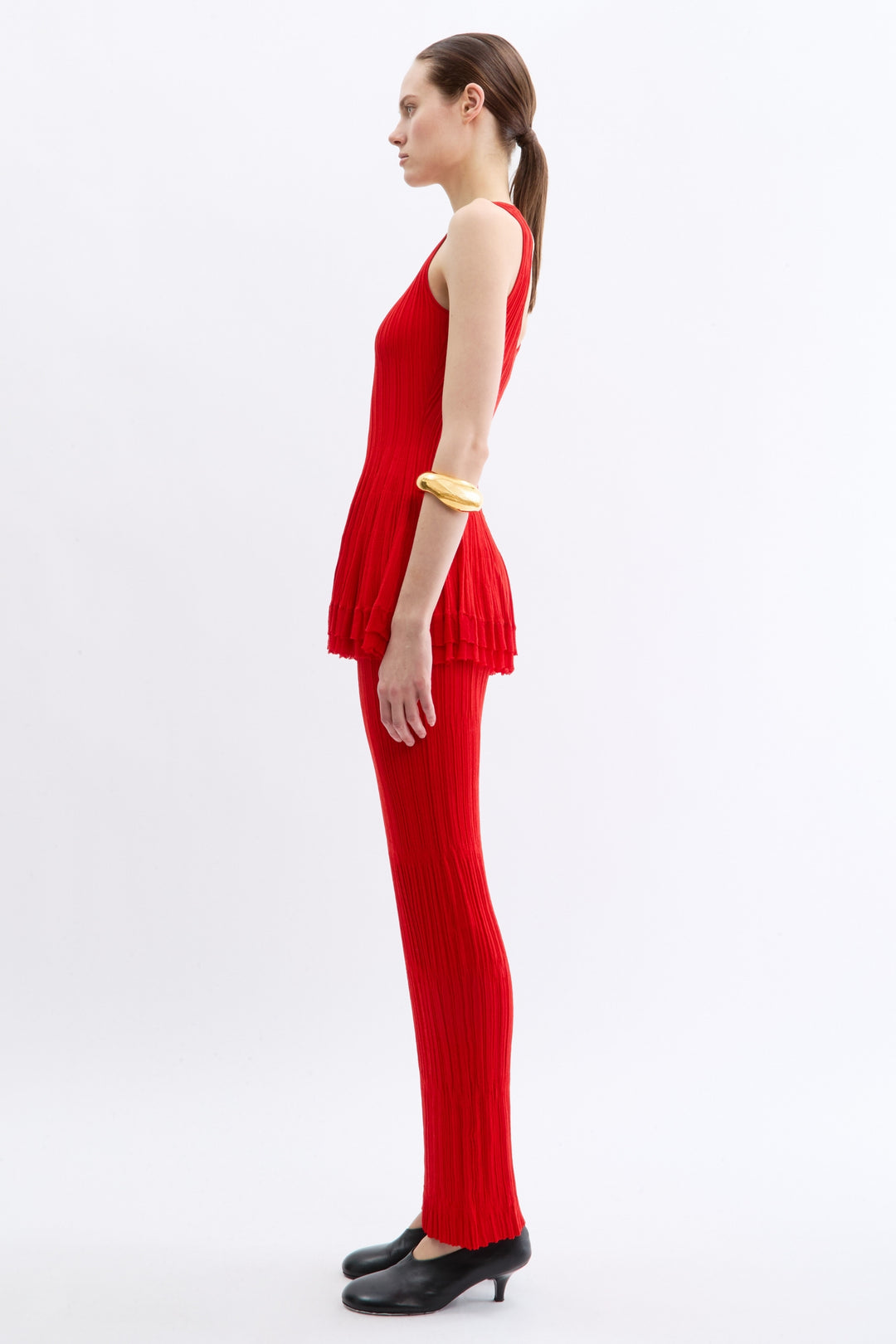 Kishi Knit Layered Gown