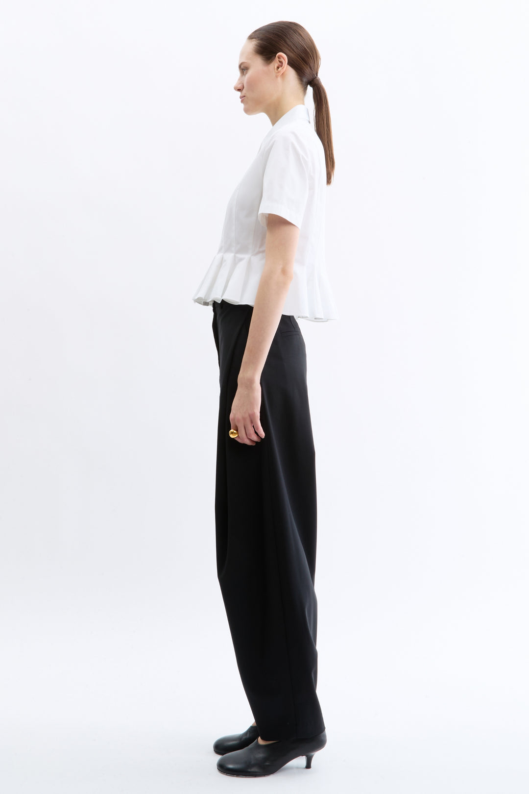Lulu Shirt in Lux Poplin