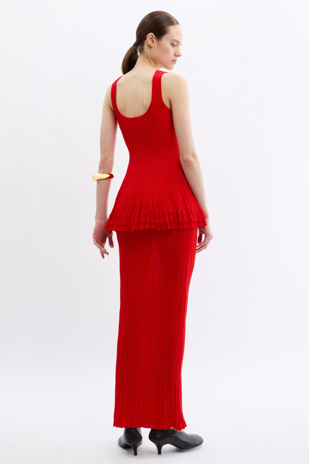 Kishi Knit Layered Gown