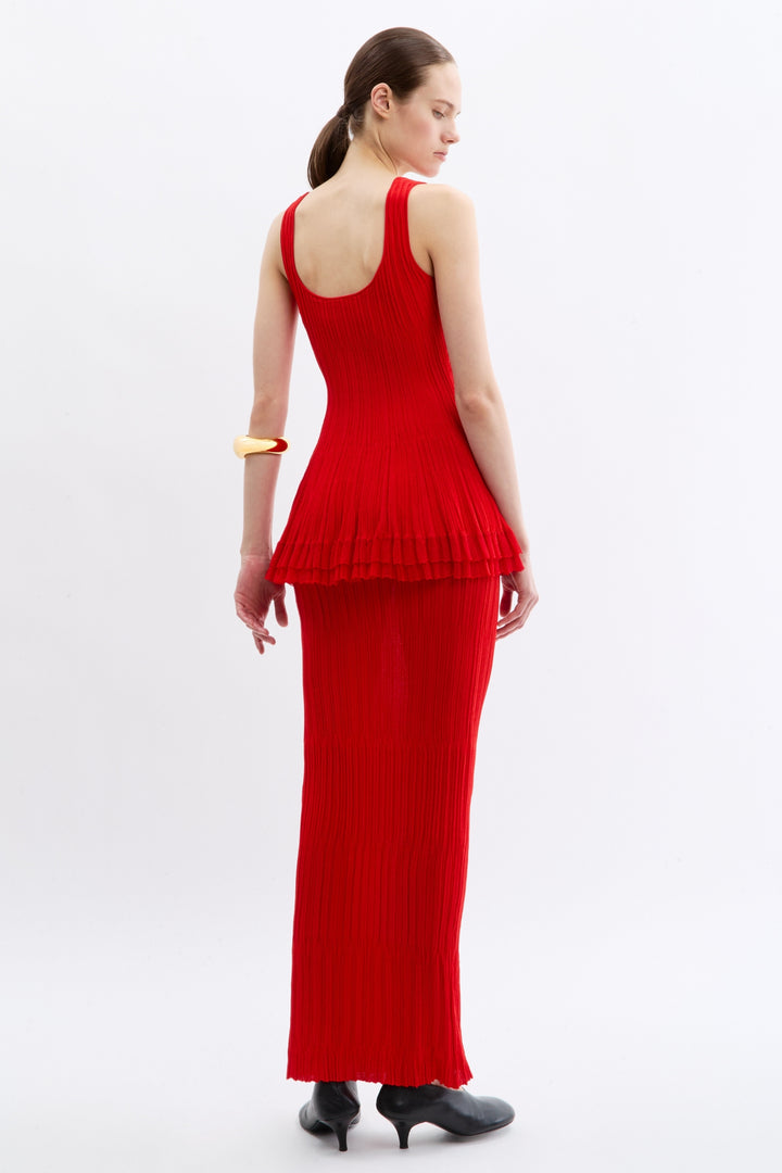 Kishi Knit Layered Gown