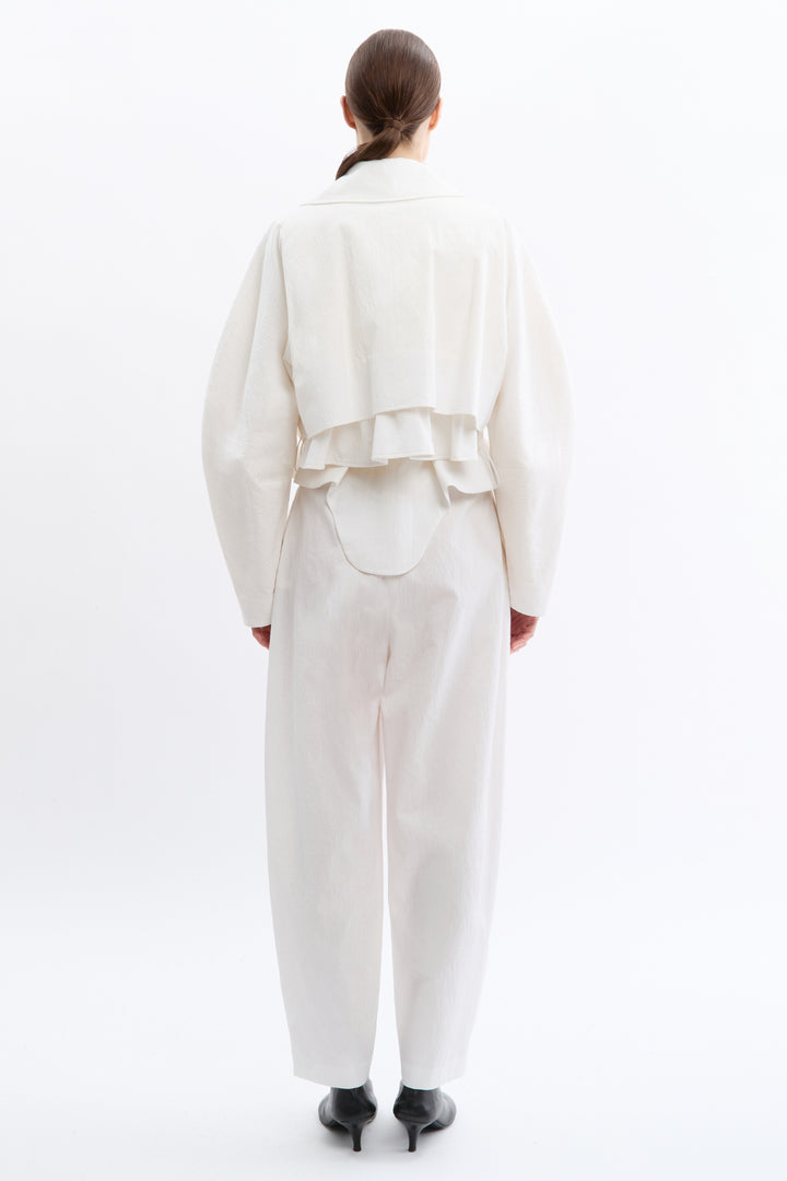 Beckett Cropped Trench