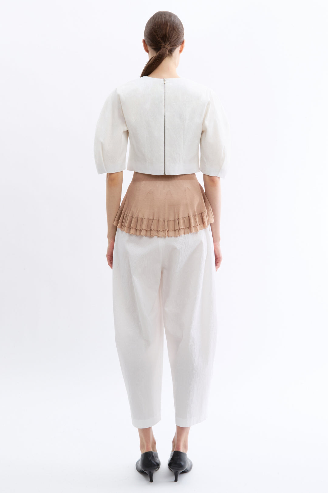 Kaes Blouse in Cotton Jacquard