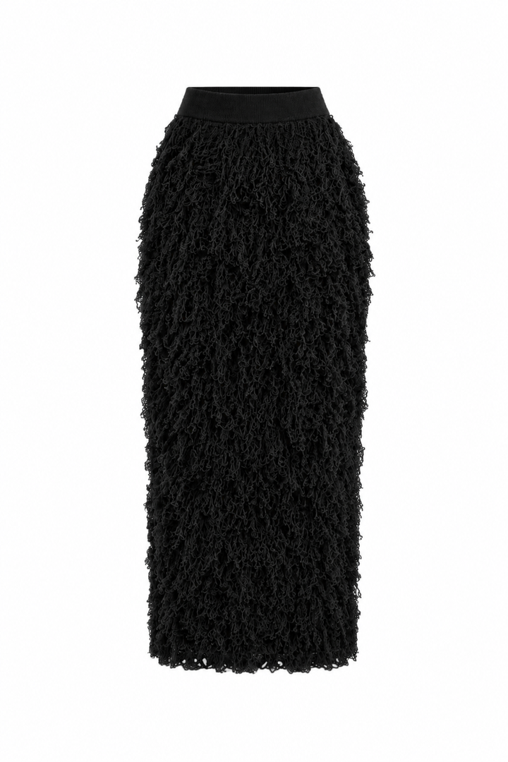 Curly Long Skirt