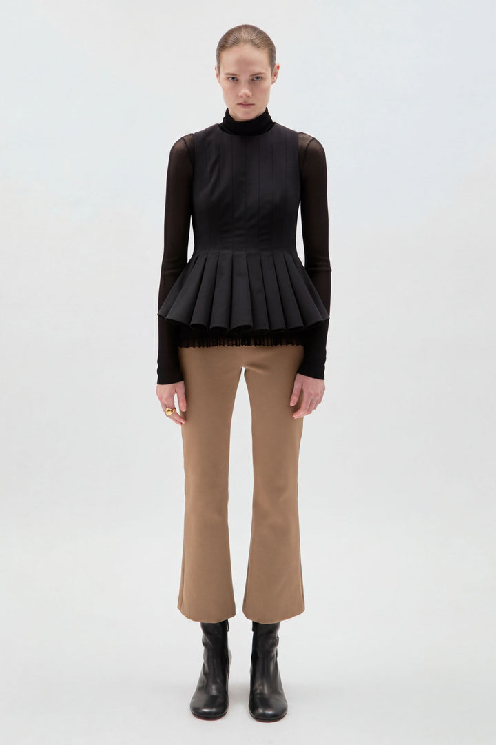 Cody Kick Flare Pant in Punto Jersey
